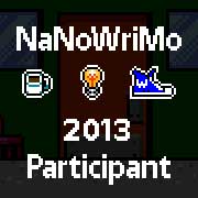 NaNoWriMo 2013 Participant