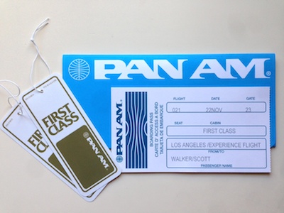Pan Am Ticket